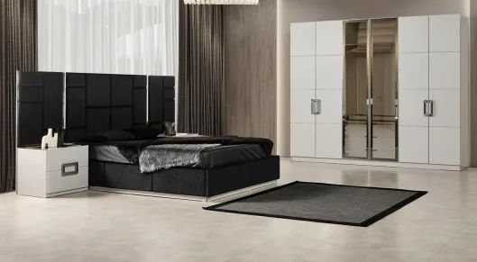 Product img 2, Vegas 6 Kapaklı Modern Yatak Odası Takımı